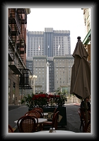 IMG_0814 * Looking towards Union Square from the resturant where I ate lunch. It's in a little alleyway. * 2048 x 3072 * (2.15MB)
