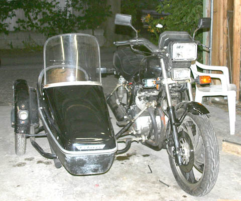 Sidecar Front View