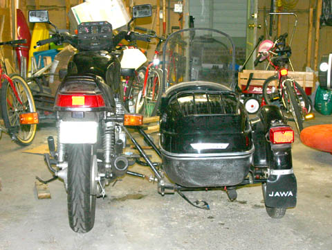 Sidecar Rear View