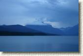 Lake McDonald in the evening.