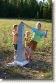 The kids at the Canadian border.